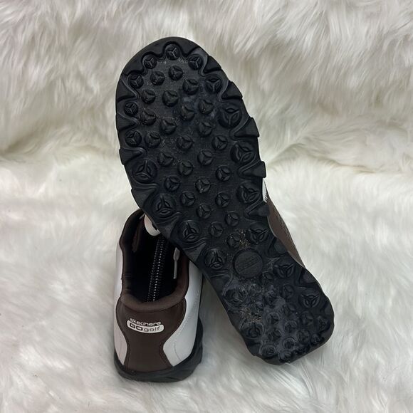 Sketchers go golf Storie spike-less leather shoes Size 9 - Picture 11 of 12